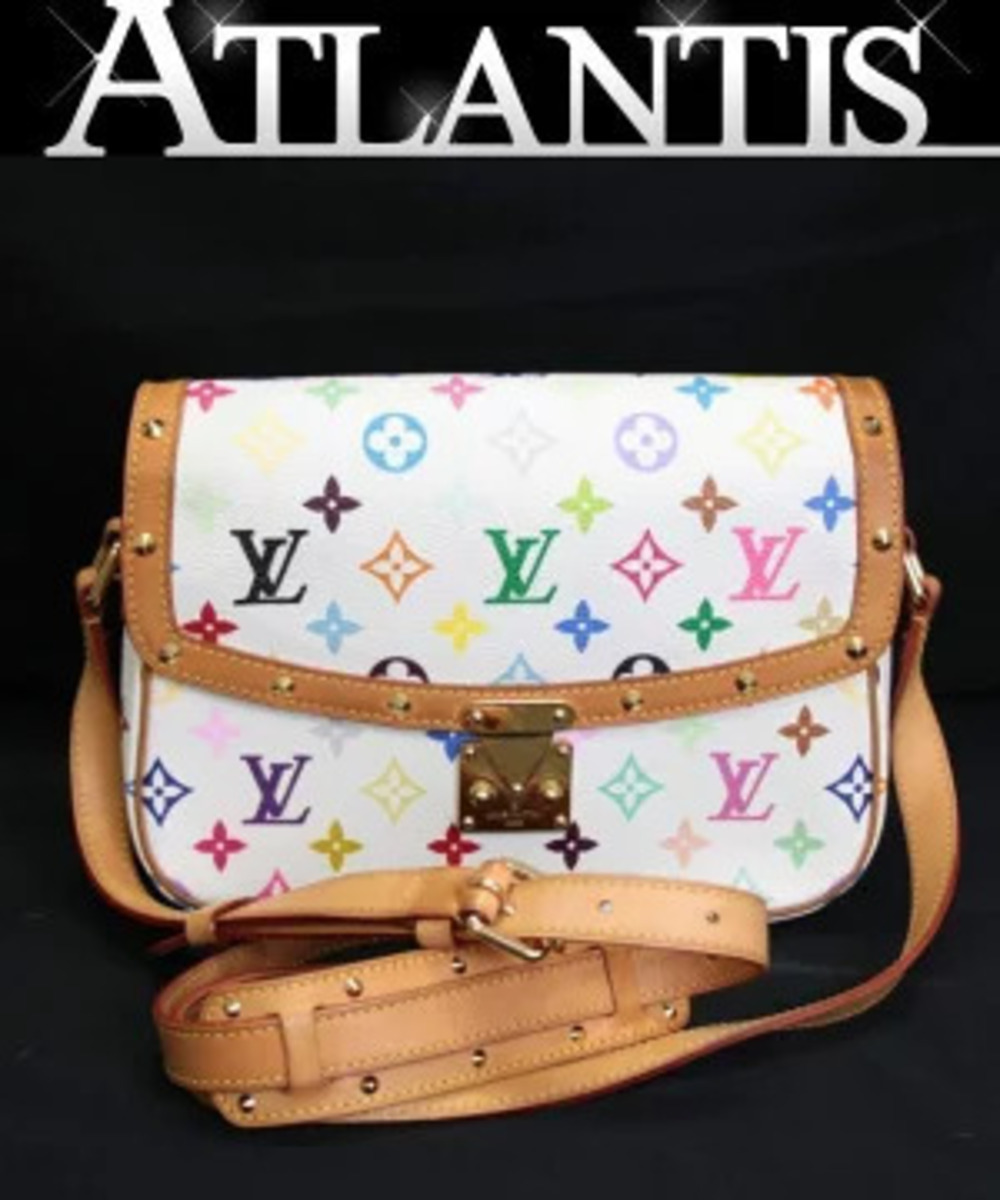 Louis Vuitton Sologne Shoulder Bag Multicolor Black